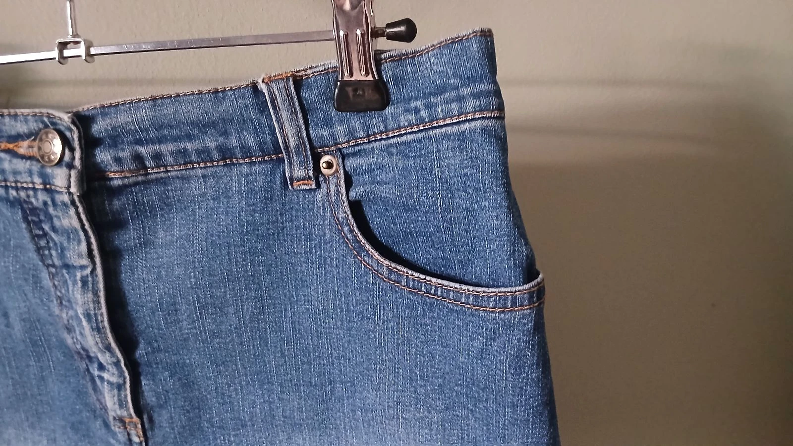 Falda vaquera azul talla 40/42 (M/L) - Ligeramente elástica – photo 5